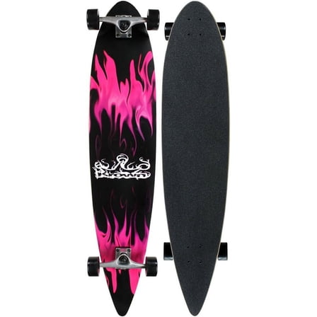 TGM Skateboards Krown Longboard 9 x 43 Pintail Maple - Choose Your Graphic