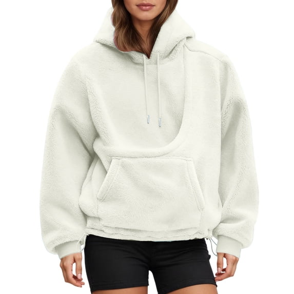 TGPMGRZ Cat Pouch Hoodie for Women with Pocket Dog Pouch Sweatshirts Pet Carrier Animal Holder Pullover Hoodies