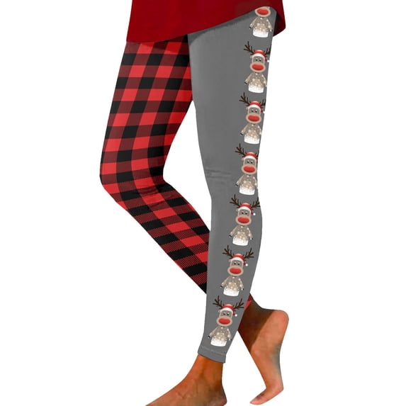 TGPMGRZ Christmas Leggings for Women with Pockets High Waisted Christmas Gifts, S-XXL