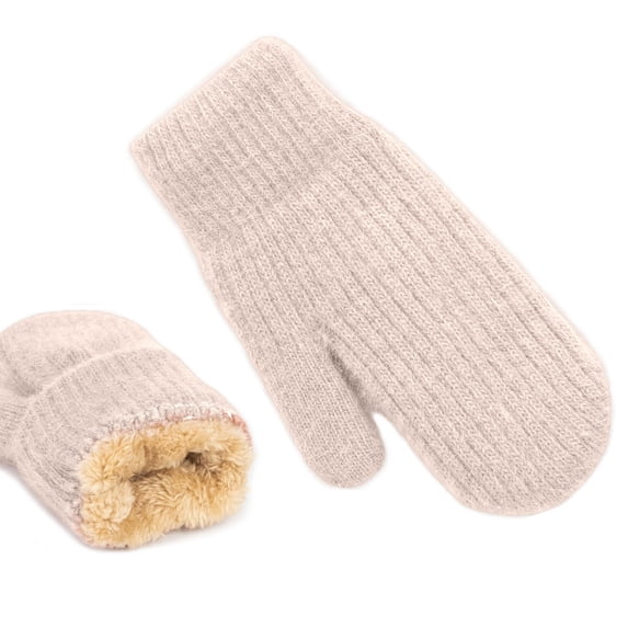 TGPMGRZ Cozy Winter Mittens with Warm for Outdoor Activities Thermal Cold Weather Hand Cover Soft Fuzzy Thick