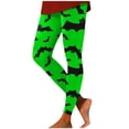 thumbnail image 1 of TGPMGRZ Halloween Leggings for Women Tummy Control Stretch Soft Yoga Pants for Workout Gym #01 Green, Size M, 1 of 4