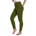 thumbnail image 1 of TGPMGRZ Honeycomb Textured High Waisted Leggings for Women Lifting Tummy Control Scrunch Booty Yoga Gym Workout Pants, Army Green Size S, 1 of 5