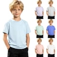 thumbnail image 1 of TGPMGRZ Neon Shirts for Girls UPF 50+ Toddler Sun Shirt Back To School Clothes Pink 8-9 Years, 1 of 10