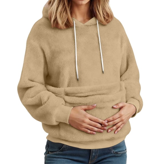 TGPMGRZ Pet Pouch Hoodie, Pet Sling Hoodie, Women's Sweatshirt with Dog Pouch