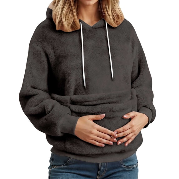 TGPMGRZ Pet Pouch Hoodie, Pet Sling Hoodie, Women's Sweatshirt with Dog Pouch