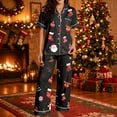 thumbnail image 1 of TGPMGRZ Women's Christmas Pajamas Set Long Sleeve Comfort Fit Matching Set, 1 of 7