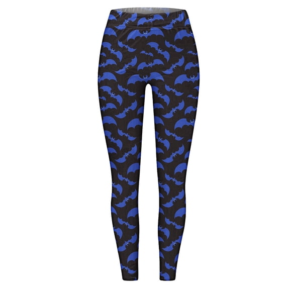 TGPMGRZ Women's Halloween Leggings with Pockets, High Waist Stretchy, S-XXL