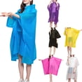 thumbnail image 1 of TGPMGRZ Womens Rain Ponchos Waterproof with Hood Summer Outerwear Rain Jackets Raincoat F One Size, 1 of 8