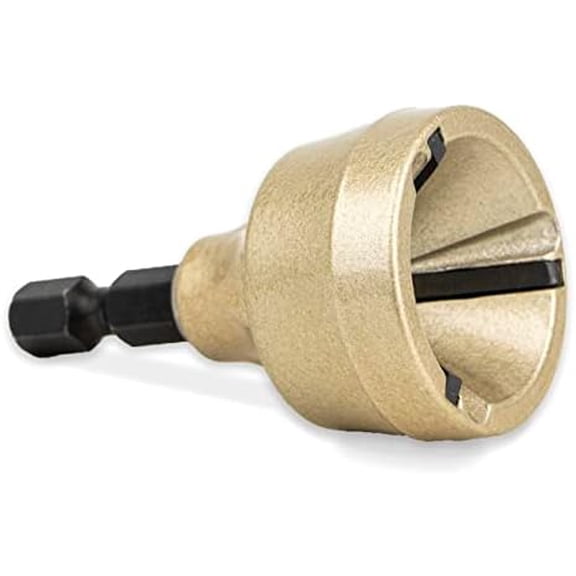 TGR Deburring External Chamfer Drill Bit Tool with Tungsten Blades, Removes Burrs on 1/8"-3/4"(3mm-19mm) Bolts$$Tools