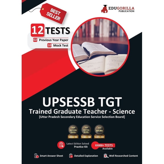 UP TGT Science Book 2023 (English Edition) - 10 Full Length Mock Tests and 2 Previous Year Papers (1500 Solved Questions, (Paperback)