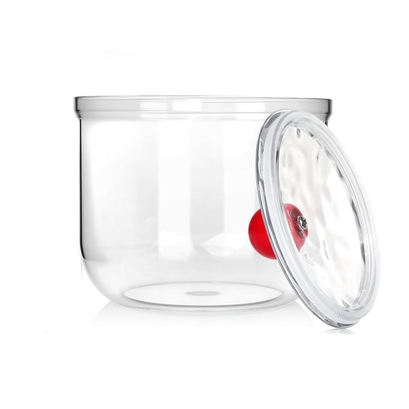 TGY 30 oz Plastic Food Storage Container, Clear Plastic Storage Jars with Airtight Lids,Decorative Pantry Organizer for Cookies, Candies, Coffee, Flour, and Kitchen Supplies