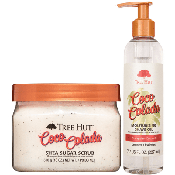 Tree Hut Coco Colada Body Scrub & Shave Oil Bundle