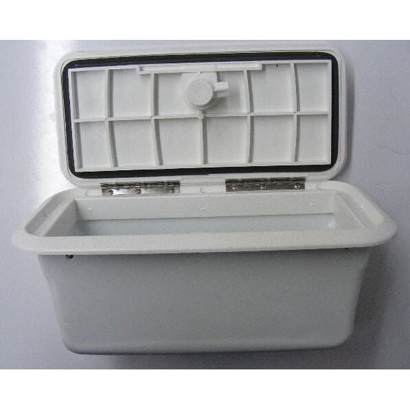 TH Marine GDS40714202D Designer Glove Box 7"x14" Cam Lock Boat Storage Hatch