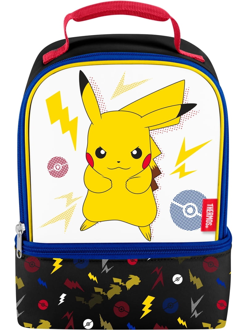 Thermos Pokemon Dual Compartment Lunch Bag with Foam Insulation