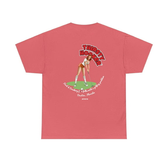 TH Redhead Golfing Problem (White Font) Tee