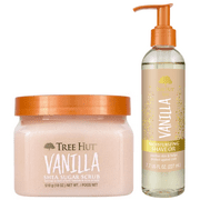 Tree Hut Vanilla Body Scrub & Shave Oil Bundle