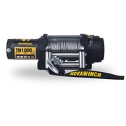 TH1000 Hoist Winch Kit 1000 lbs capacity, 12v, Mount Plate, 4-way Roller Fairlead, 60 ft of Cable