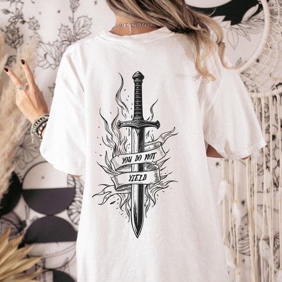 TH1R1one of Gla1sS1 Licensed Shirt, Sarah J Maas Merch, You do Not Yield B1Ookish Shirt, Fireheart Shirt, TOG Merch, Aelin GalathynI1Us, SJM ShirtCFVLR90