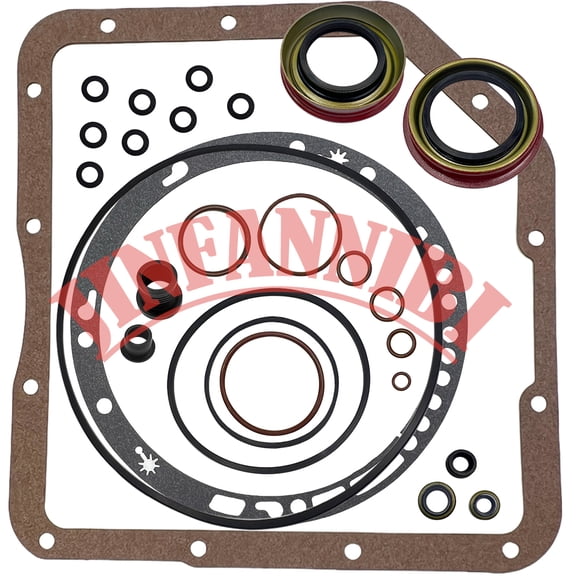 TH350 / TH350C Turbo 350 Transmission Complete External Gasket & Seal Reseal Kit | Duraprene Pan Gasket Included