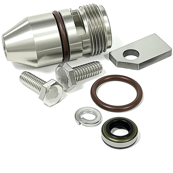 TH350 Turbo 350 Speedometer Gear Seal Kit, OE #345215 25513247, with O-Rings, Seals & Hardware
