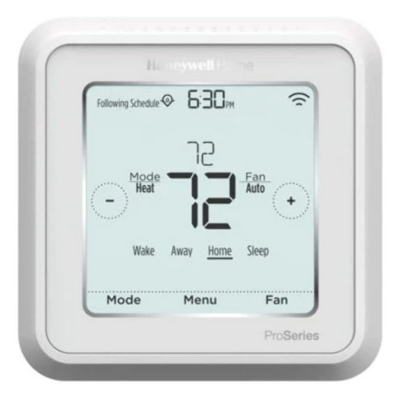 TH6320WF2003/U Lyric Thermostat, 3 Heat / 2 Cool Heat Pump Or 2 Heat / 2 Cool Conventional, 4.09" x 4.09" x 1.06"