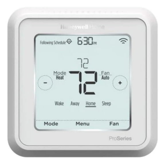 TH6320WF2003/U Lyric Thermostat, 3 Heat / 2 Cool Heat Pump Or 2 Heat / 2 Cool Conventional, 4.09" x 4.09" x 1.06"