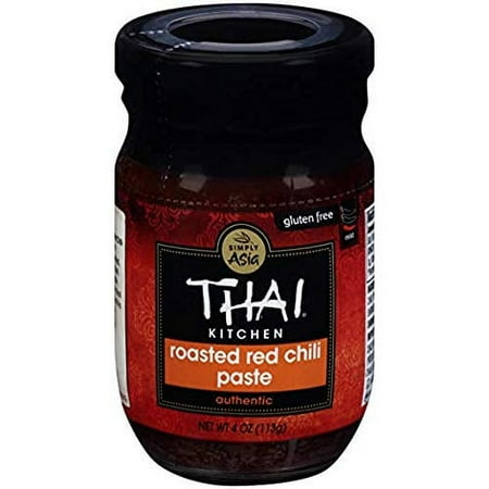 THAI KITCHEN PASTE RSTD RED CHILI, 4 OZ, PK- 6