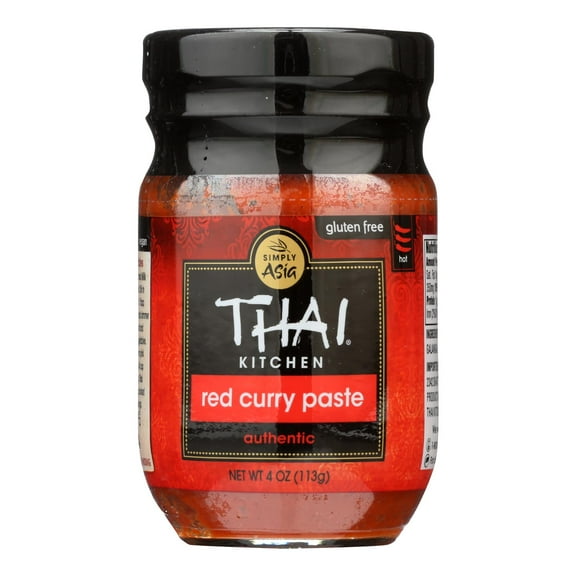 THAI KITCHEN - Savory Thai Red Curry Paste - 4 Oz, Case of 12