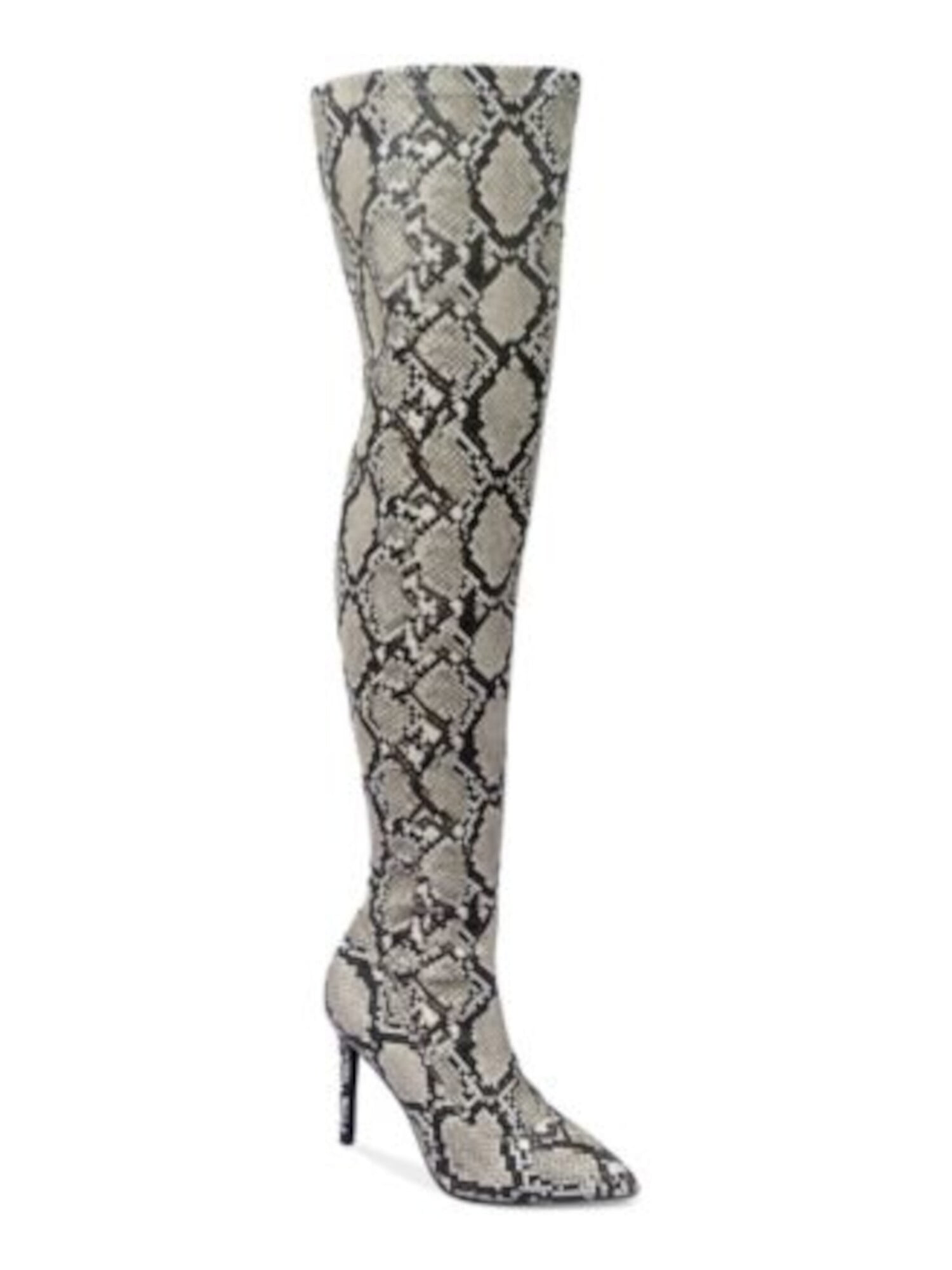 Thalia Sodi Women's Ryliep Pointed Toe Ankle Fashion Boots Gray Size 8 M