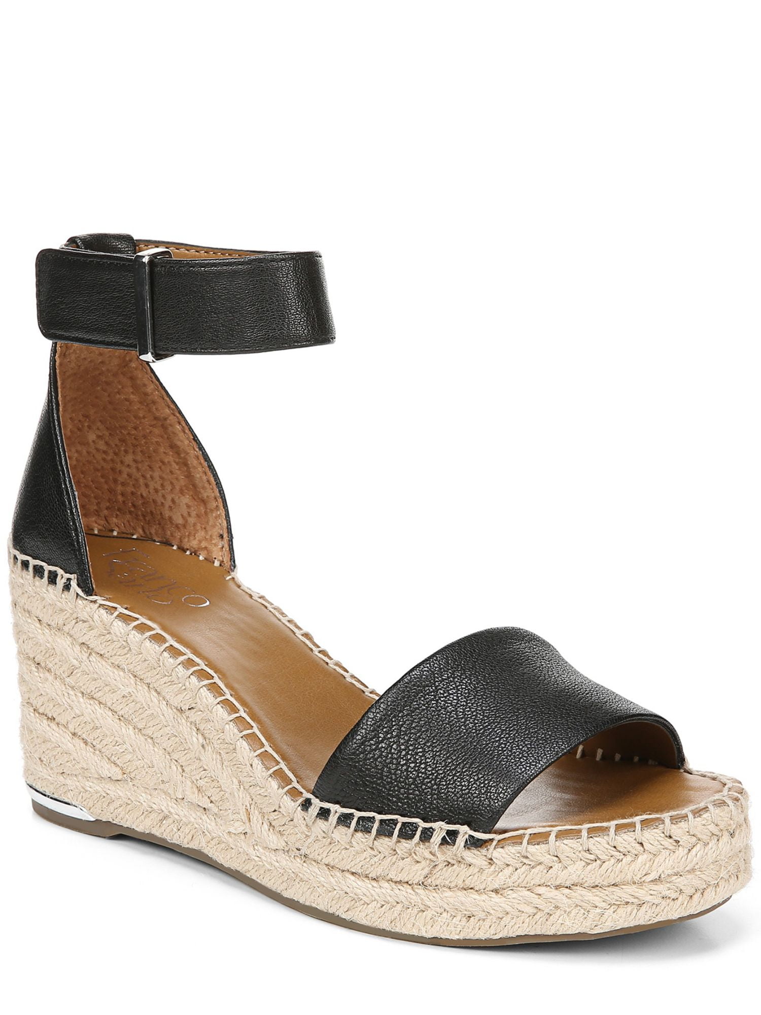 Elegant Bohemian Round Toe Platform Espadrille Wedge Heels