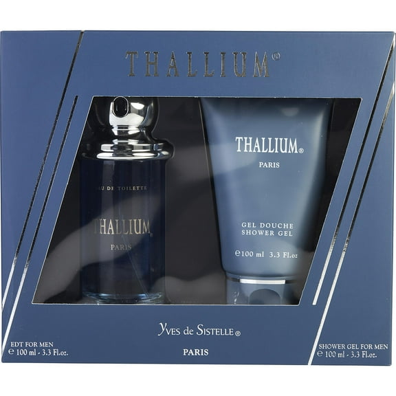 THALLIUM by Yves De Sistelle - EDT SPRAY 3.3 OZ & SHOWER GEL 3.3 OZ - MEN