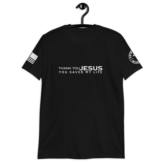THANK YOU JESUS Unisex T-Shirt (Black, XL)