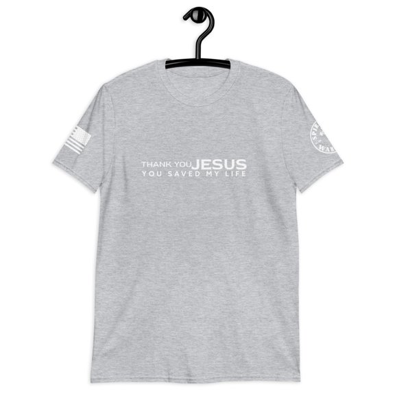 THANK YOU JESUS Unisex T-Shirt (Sport Grey, M)