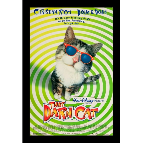 THAT DARN CAT! - 11x17 Framed Movie Poster