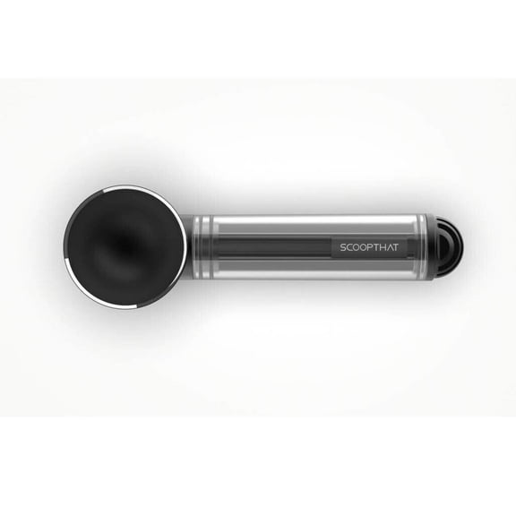 THAT Inventions ScoopTHAT Radii Thermo Ring Ice Cream Scoop - Black / Grey