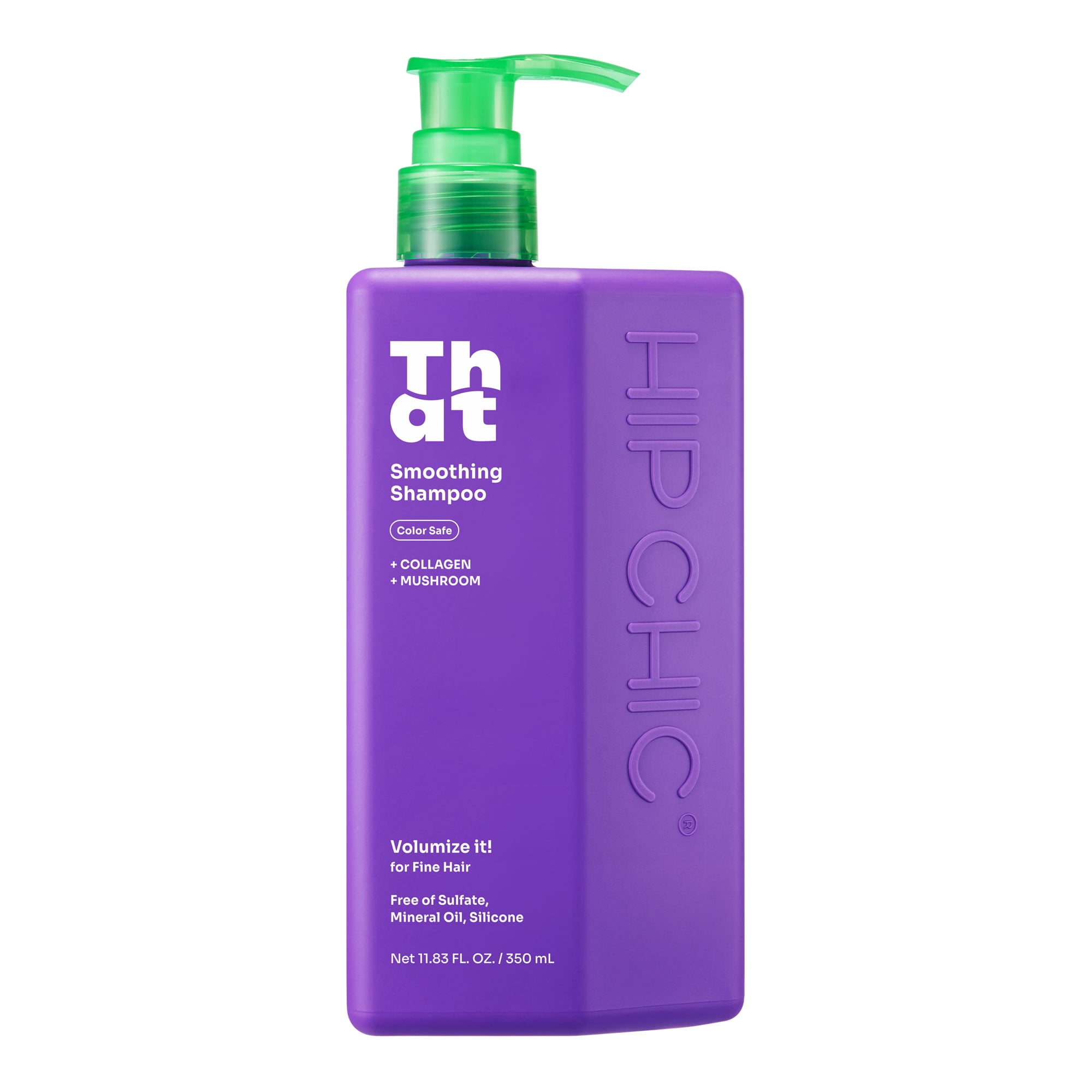 Hip Chic Smoothing Hair Shampoo with Volumizing, 11.83 fl oz