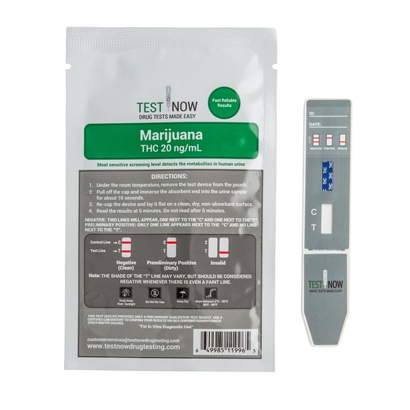 THC 20 DRUG TEST TEST NOW