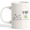 thumbnail image 1 of THC Molecule 11oz Coffee Mug, 1 of 2