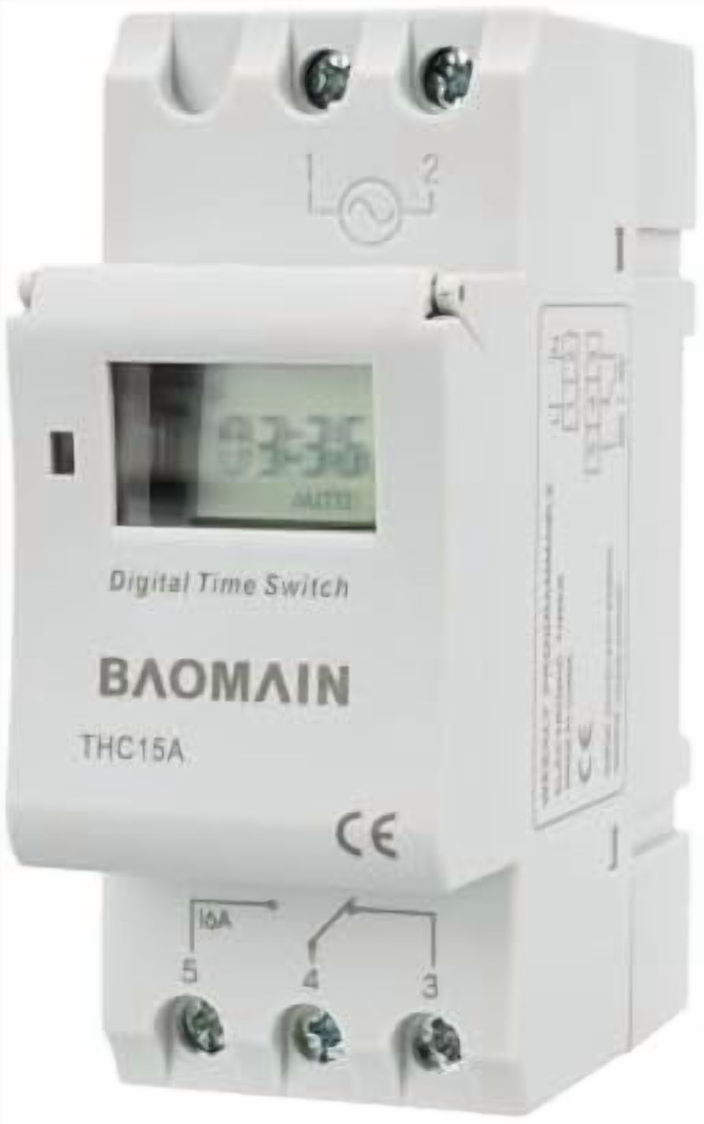 THC15A AC 220V - 240V Digital LCD Power Programmable Timer Time Switch ...