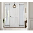 thumbnail image 1 of THD Basics Sheer Sunlight Transparent French Door Curtains - Set of 2, 1 of 1