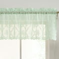 thumbnail image 1 of THD Bella Floral Sheer Rod Pocket Valance - 54 W x 18 L, 1 of 6