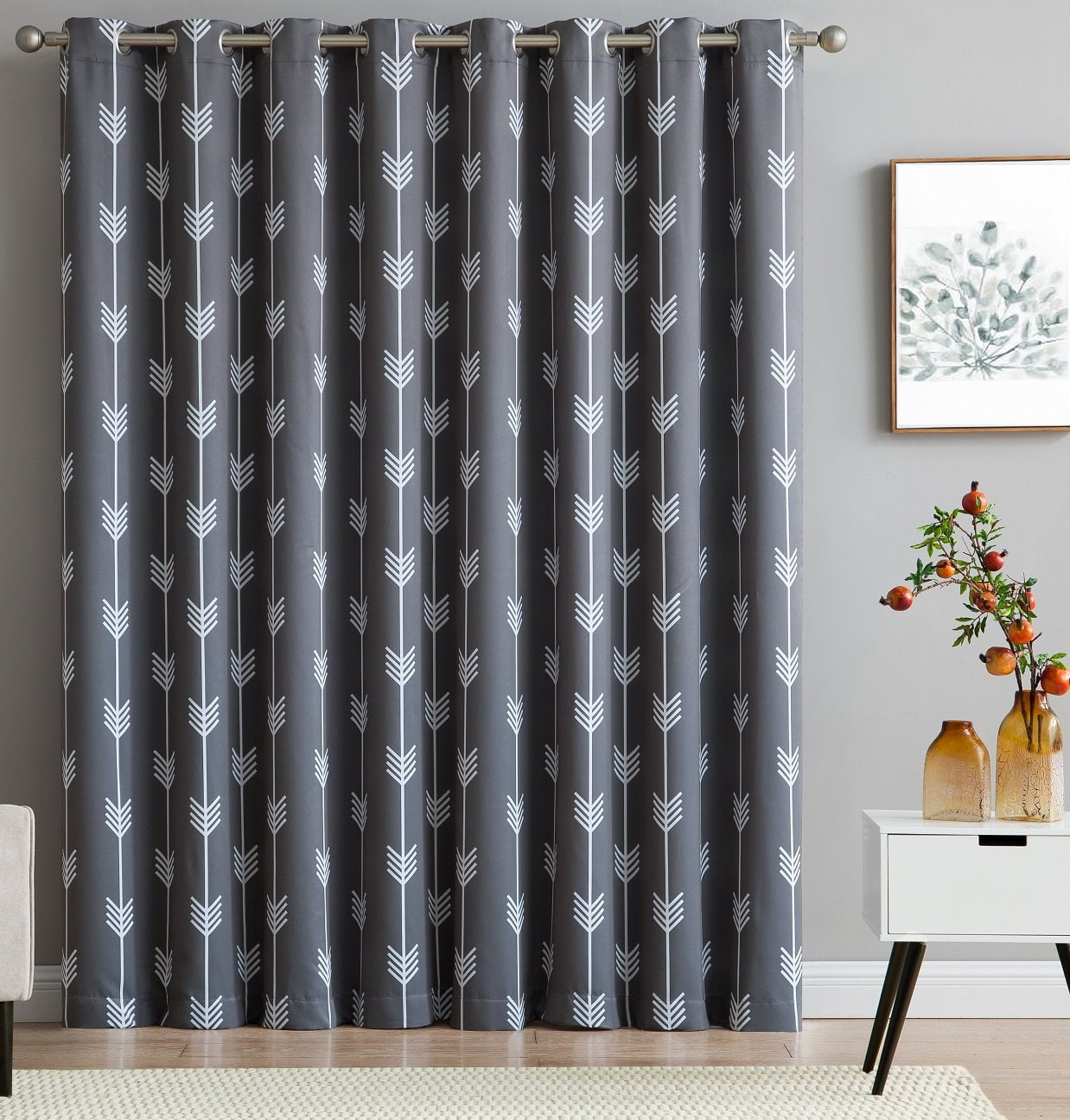 THD Benjamin Print Thermal Room Darkening Blackout Energy Efficient