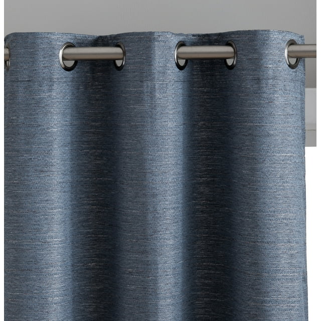 THD Elizabeth 100% Blackout Thermal Window Curtain Grommet Panels - Energy Efficient, Complete ...