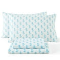thumbnail image 1 of THD Floral Bed Sheets - 4 Piece Bed Sheet Set - Wrinkle Resistant & Ultra Soft - Fits Mattresses up to 15 Inches Deep, 1 of 9