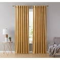 thumbnail image 1 of THD Maria Premium Soft Velvet Back Tab Rod Pocket Window Treatment Curtains for Bedroom & Living Room - Set of 2, 1 of 7
