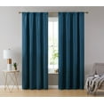 thumbnail image 1 of THD Maria Velvet Back Tab Rod Pocket Window Treatment Curtain Panels - Set of 2, 1 of 84