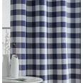 thumbnail image 1 of THD Meadow Buffalo 100% Complete Blackout Thermal Insulated Energy Savings Grommet Curtain Panels, Pair, 1 of 42
