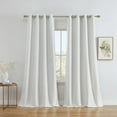 thumbnail image 1 of THD Spring 100% Blackout Thermal Energy Efficient Window Curtain Grommet Panels - Set of 2, 1 of 42