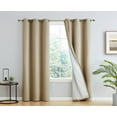 thumbnail image 1 of THD Virginia 100% Blackout Grommet Total Privacy Curtain Panels - Set of 2, 1 of 54