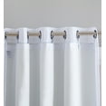 thumbnail image 1 of THD White Thermal 100% Blackout Curtain Liner for Complete Darkness, Energy Efficiency, & Privacy - Grommet or Rod Pocket - 2 Panels, 1 of 2